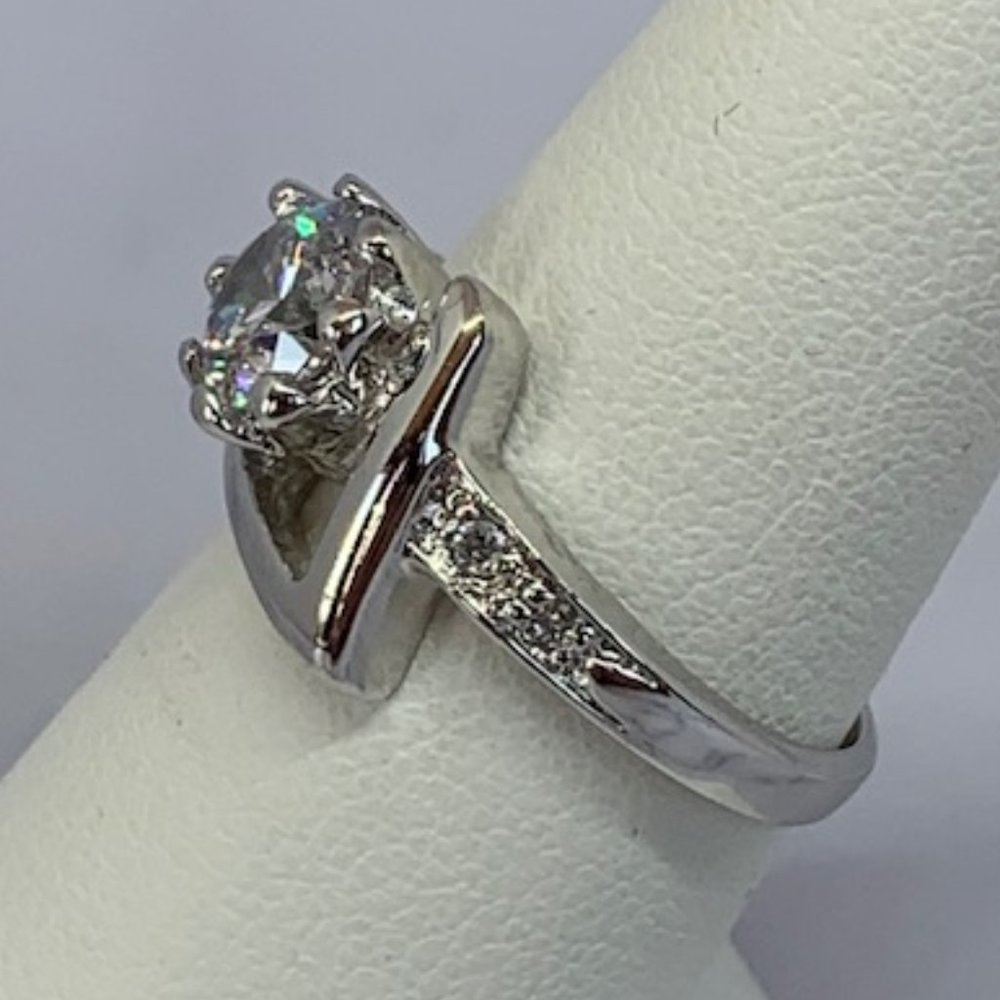 Rs Covenant Sparkling Solitaire Cz Ring View 3